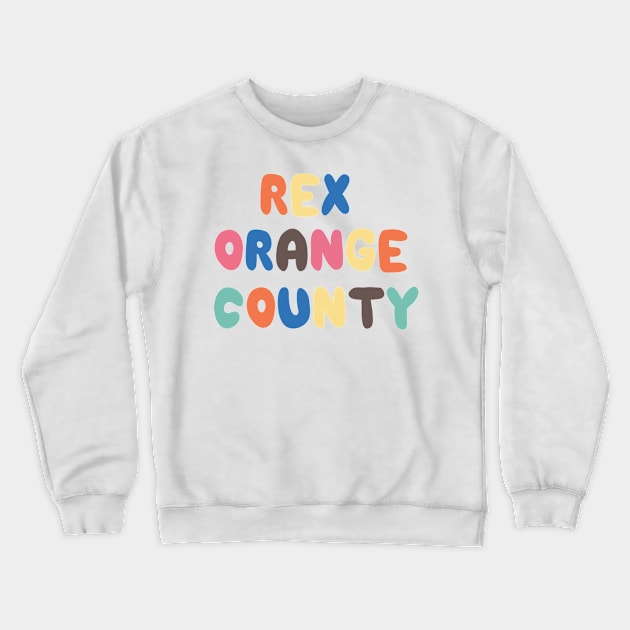 REX ORANGE COUNTY PONY COLORE Crewneck Sweatshirt by Pop-clothes